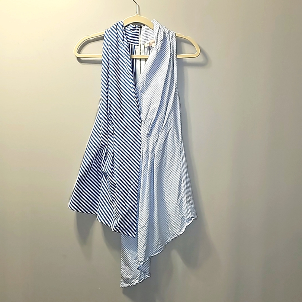 Philosophy Sleeveless striped Top